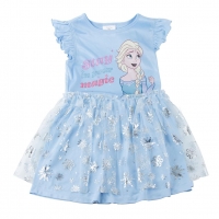 VESTIDO SINGLE JERSEY FANTASIA FROZEN