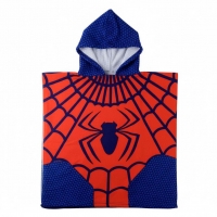 PONCHO MICROFIBRA SPIDERMAN