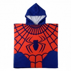 PONCHO MICROFIBRA SPIDERMAN