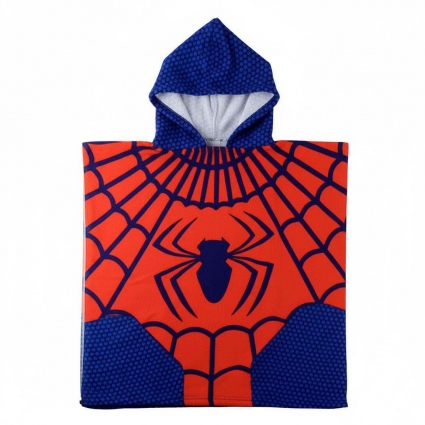PONCHO MICROFIBRA SPIDERMAN