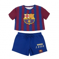 PIJAMA CORTO SINGLE JERSEY FC BARCELONA