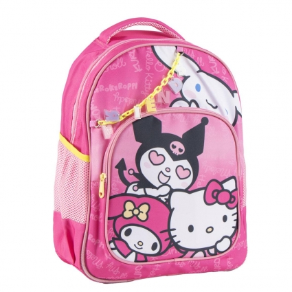 MOCHILA ESCOLAR MEDIANA 42 CM HELLO KITTY