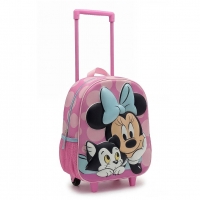 MOCHILA INFANTIL TROLLEY 3D MINNIE