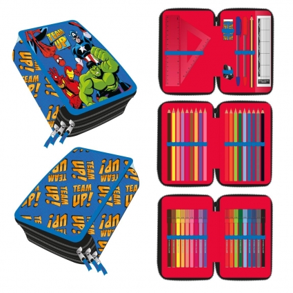 PLUMIER CON ACCESORIOS AVENGERS