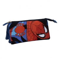PENCIL CASE 3 COMPARTMENTS SPIDERMAN
