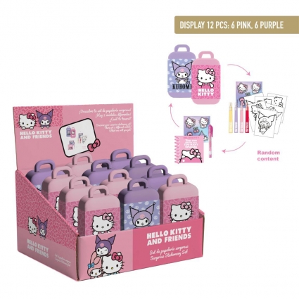 SET DE PAPELERÍA SORPRESA HELLO KITTY