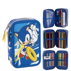 PLUMIER CON ACCESORIOS SONIC