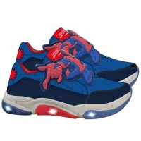 SPORTY SHOES TPR SOLE WITH LIGHTS SPIDERMAN