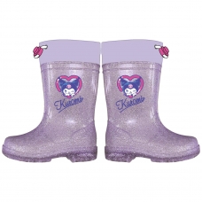 BOTAS LLUVIA PVC HELLO KITTY KUROMI