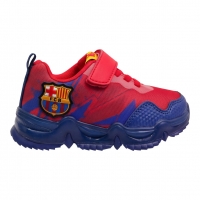 SPORTY SHOES TPR SOLE WITH LIGHTS FC BARCELONA SPORTY SHOES TPR SOLE WITH LIGHTS FC BARCELONA