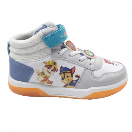 DEPORTIVA SUELA PVC CON LUCES BASKETBALL PAW PATROL