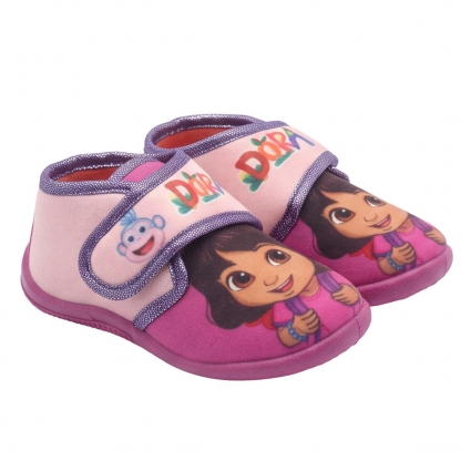 ZAPATILLAS DE CASA MEDIA BOTA DORA LA EXPLORADORA