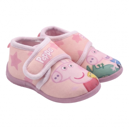 ZAPATILLAS DE CASA MEDIA BOTA PEPPA PIG