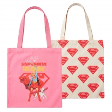 BOLSA SHOPPING SUPERMAN SUPERGIRL BOLSA SHOPPING SUPERMAN SUPERGIRL