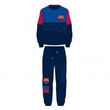 PIJAMA LARGO SINGLE JERSEY FC BARCELONA
