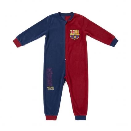 PIJAMA DORMILÓN CORAL FLEECE FC BARCELONA
