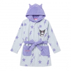 BATÍN CORAL FLEECE APLICACIONES HELLO KITTY KUROMI