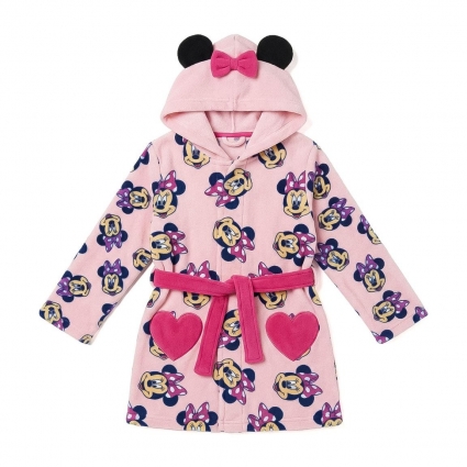 BATÍN CORAL FLEECE APLICACIONES MINNIE