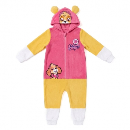PIJAMA DORMILÓN CORAL FLEECE APLICACIONES PAW PATROL