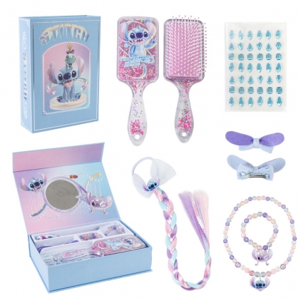 SET DE BELLEZA CAJA ACCESORIOS STITCH