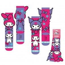 CALCETINES APLICACIONES HELLO KITTY KUROMI CALCETINES APLICACIONES HELLO KITTY KUROMI