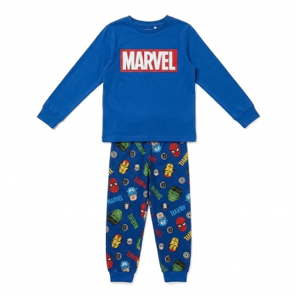 PIJAMA LARGO COZY JERSEY AVENGERS