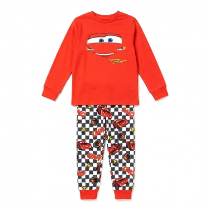 PIJAMA LARGO COZY JERSEY CARS