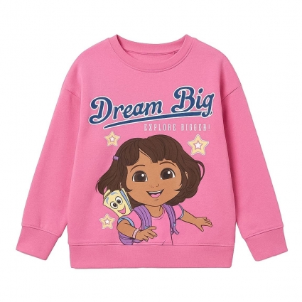 SUDADERA FRENCH TERRY DORA LA EXPLORADORA