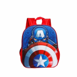 Mochila 3D Pequeña Capitán América Patriot