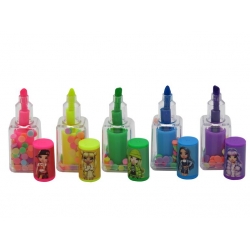 Set de 5 Marcadores con forma de pintauñas Rainbow High