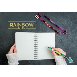 Set de 3 Bolígrafos con Toppers de Goma Rainbow High