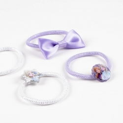 ACCESORIOS PELO ELÁSTICOS 6 PIEZAS FROZEN