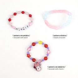 BISUTERIA PULSERA INFANTIL MINNIE