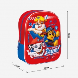 MOCHILA INFANTIL 3D PAW PATROL