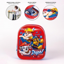 MOCHILA INFANTIL 3D PAW PATROL