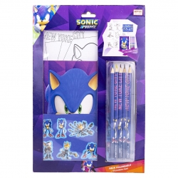 SET DE PAPELERÍA COLOREABLE SONIC PRIME