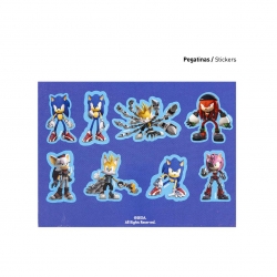 SET DE PAPELERÍA COLOREABLE SONIC PRIME