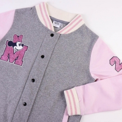 SUDADERA CON CREMALLERA COTTON BRUSHED MINNIE