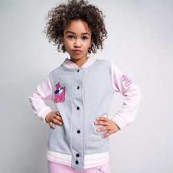 SUDADERA CON CREMALLERA COTTON BRUSHED MINNIE