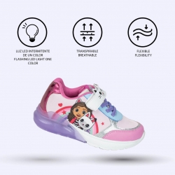 DEPORTIVA SUELA TPR CON LUCES GABBY´S DOLLHOUSE