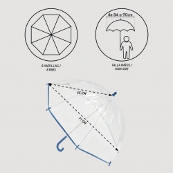 PARAGUAS MANUAL POE PAW PATROL