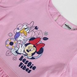 VESTIDO SINGLE JERSEY FANTASIA MINNIE
