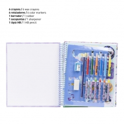 ALBUM ACTIVIDADES COLOREABLE STITCH