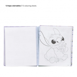 ALBUM ACTIVIDADES COLOREABLE STITCH