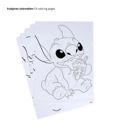 SET PAPELERÍA COLOREABLE STITCH