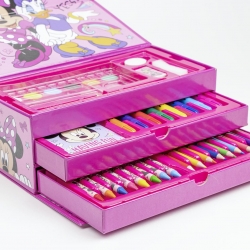 SET PAPELERÍA COLOREABLE MALETÍN MINNIE