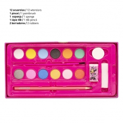 SET PAPELERÍA COLOREABLE MALETÍN MINNIE