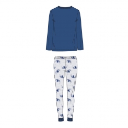 PIJAMA LARGO SINGLE JERSEY STITCH