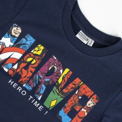SUDADERA COTTON BRUSHED MARVEL