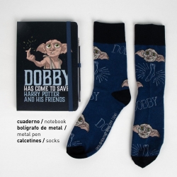 SET DE PAPELERÍA CALCETÍN HARRY POTTER DOBBY